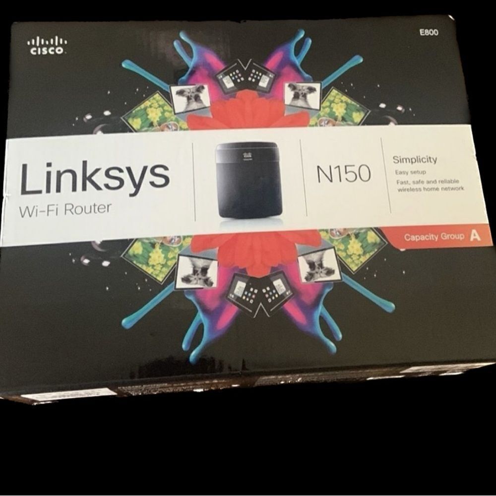 Host Pick 🥳Linksys wifi router N150